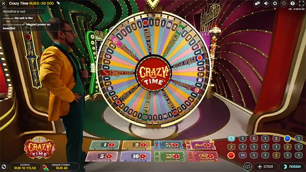 crazy time game